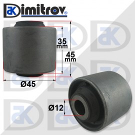 Тампон Ø 12 х Ø 45 х 45 х 35 mm